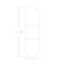 Skutchi Designs 45 in W, 165.75 in L, 29 in H, Engineered Wood Top, White HAR-RAC-46x168-T-ELEC-XD09 - alternate 2